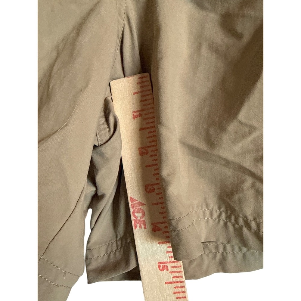 Outdoor Active Fishing Columbia Womens Tan Nylon Cargo Hiking Shorts Khaki Sz L - Picture 7 of 9